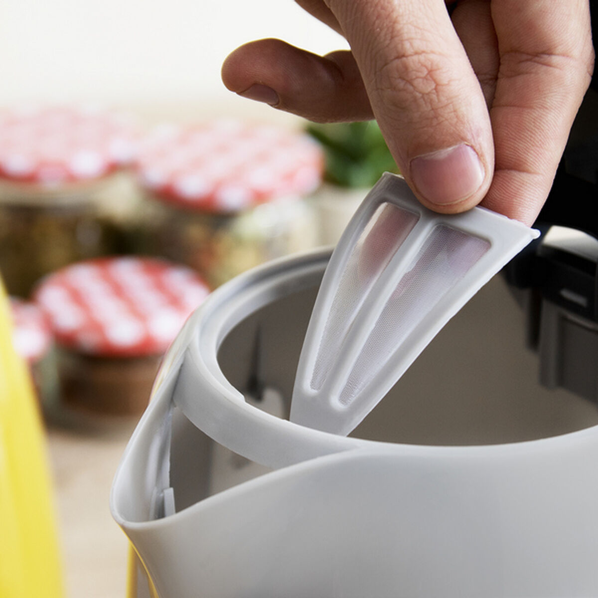 Cecotec Kettle Cecotec Thermosense 170 2200W 1,7 L Grey Plastic 2200 W 1850-2200 W 1,7 L