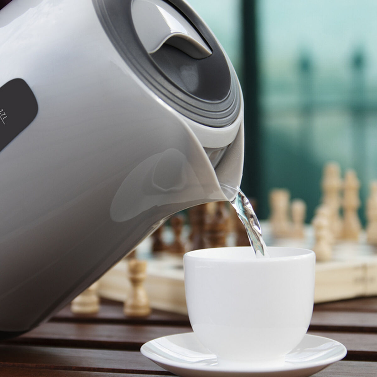 Cecotec Kettle Cecotec Thermosense 170 2200W 1,7 L Grey Plastic 2200 W 1850-2200 W 1,7 L