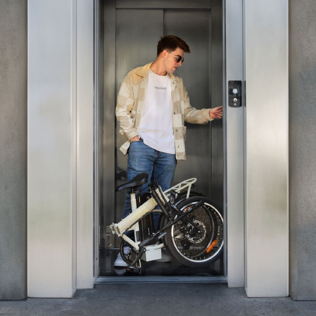 Cecotec Electric Bike Cecotec Flexy 250 W 20" White 7500 Mah