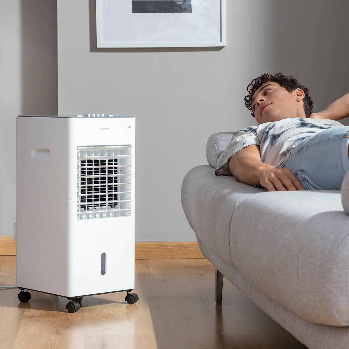 Innovagoods Portable Multifunction Evaporative Air Cooler Airvecove Innovagoods 5 L 65 W