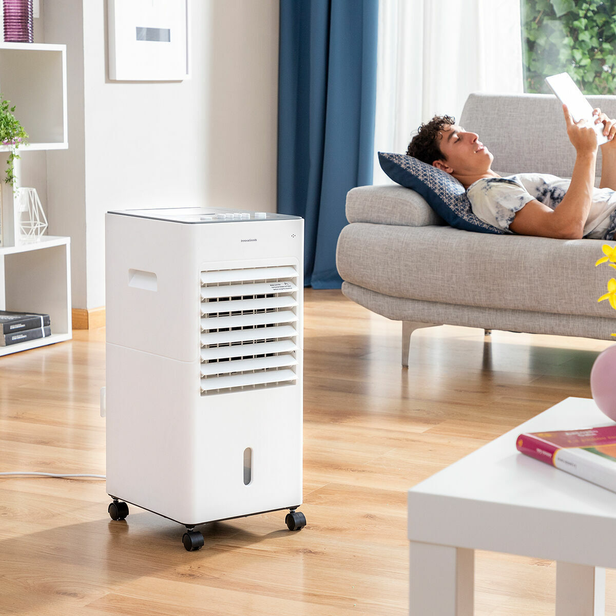 Innovagoods Portable Multifunction Evaporative Air Cooler Airvecove Innovagoods 5 L 65 W