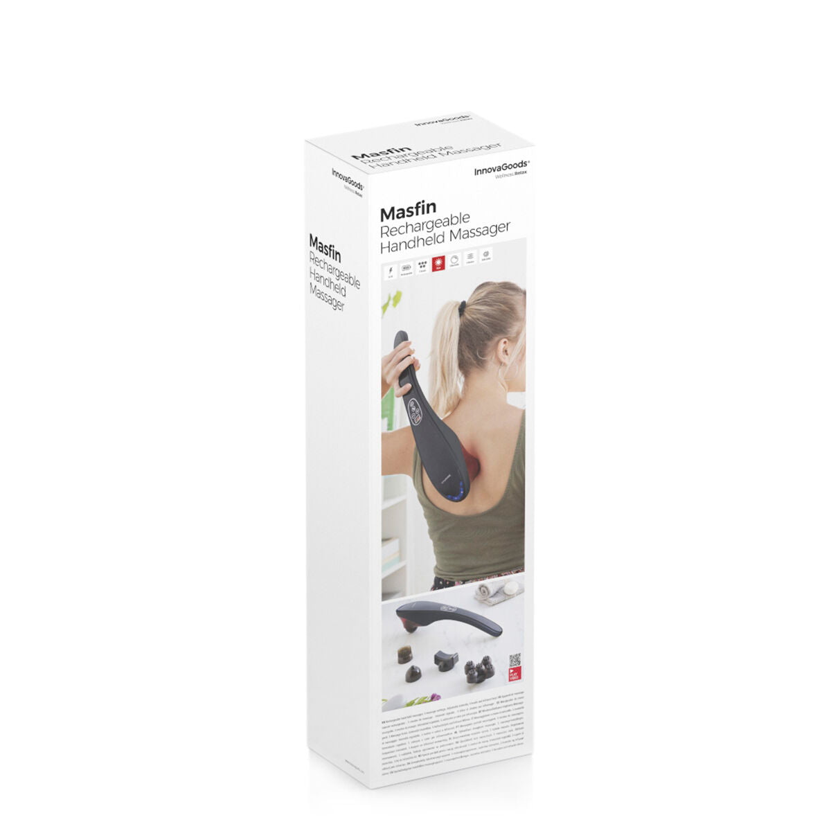Innovagoods Rechargeable Handheld Massager Masfin Innovagoods