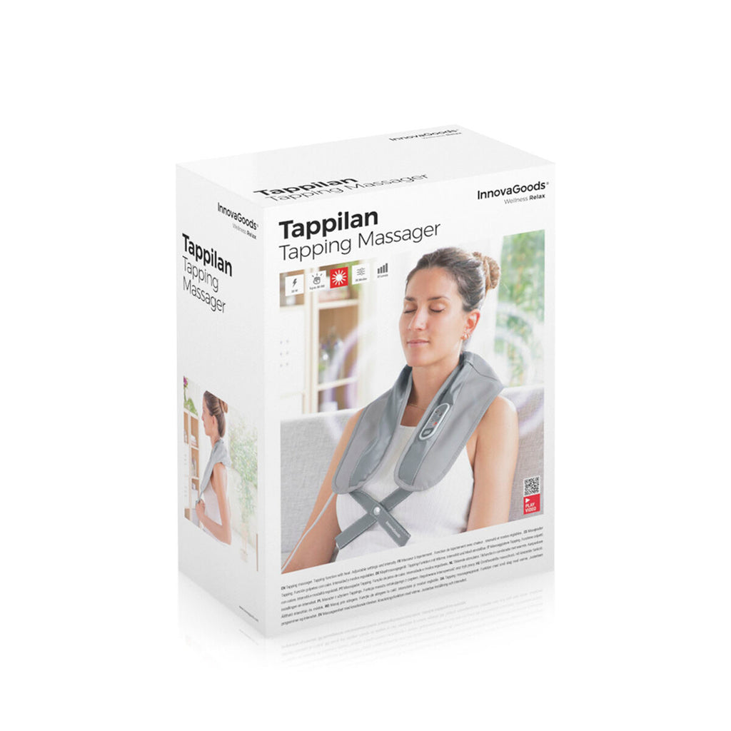 Innovagoods Electric Heated Tapping And Percussive Massager Tappilan Innovagoods