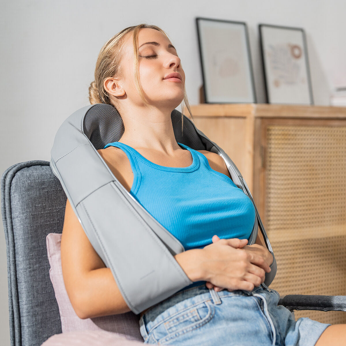 Innovagoods Rechargeable Shiatsu Massager Pro Massatsu Innovagoods